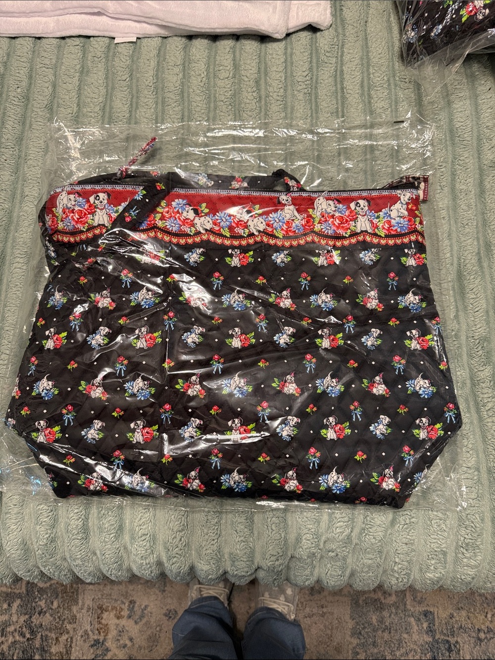 Vera Bradley Dalmation Quilted Shoulder Bag